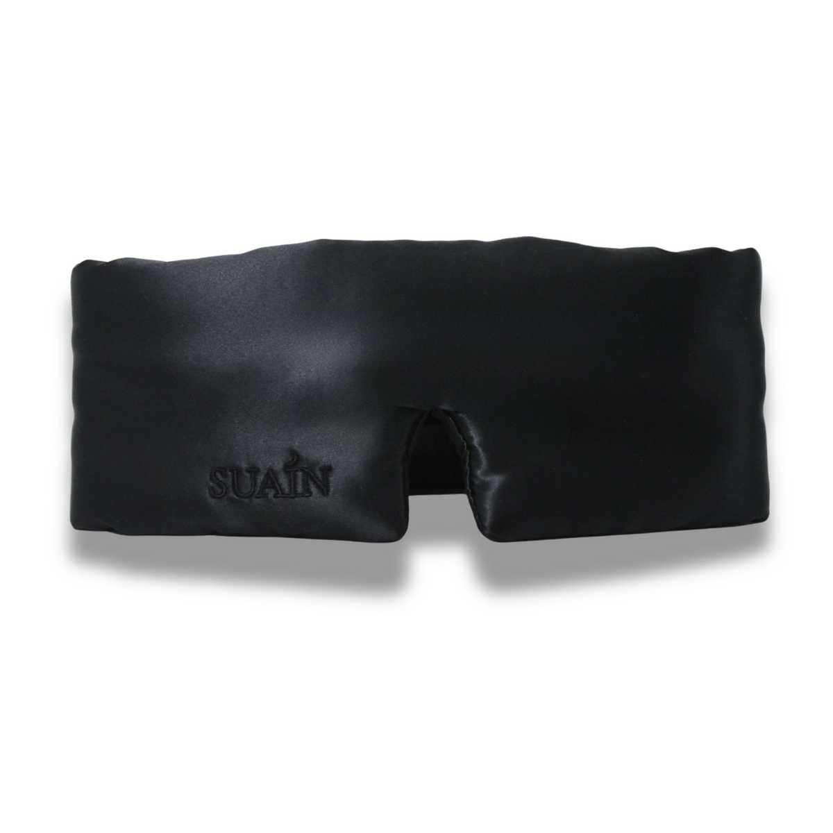 Organic Mulberry Silk Sleep Mask in Midnight Black